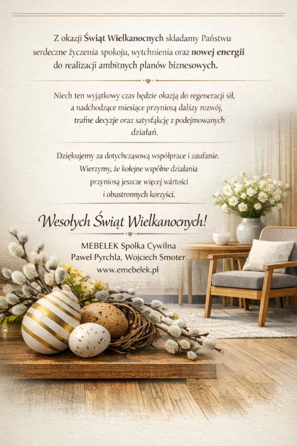 Życzenia Wielkanocne 2026